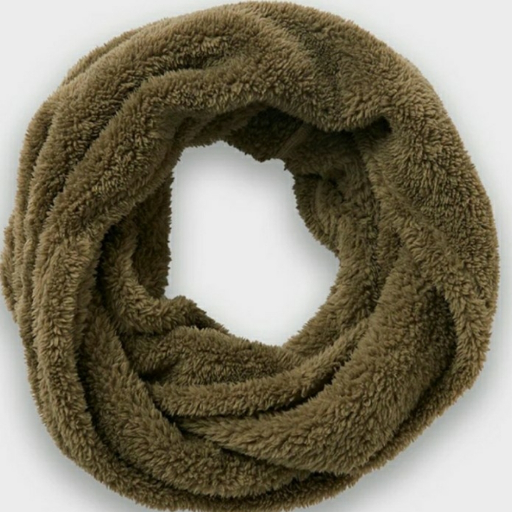 32° Degrees Faux Double Sided Plush Sherpa Infinity Warm Winter Long Scarf OS - Picture 10 of 15